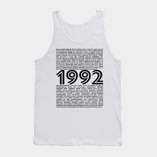 1992 Time Capsule Collection: Unique Birthday Gifts for the Vintage Soul Tank Top